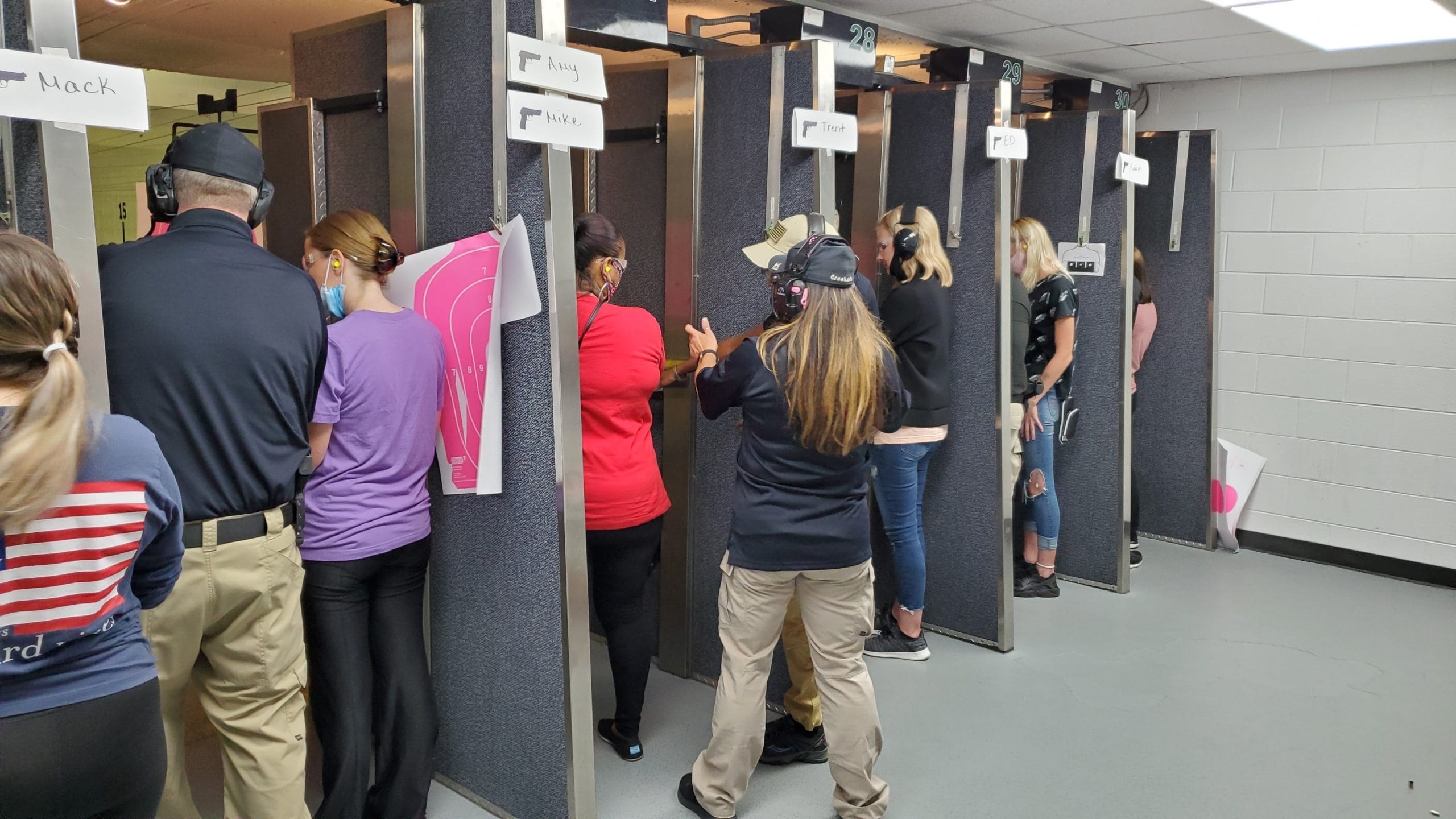 Ladies shooting event photo