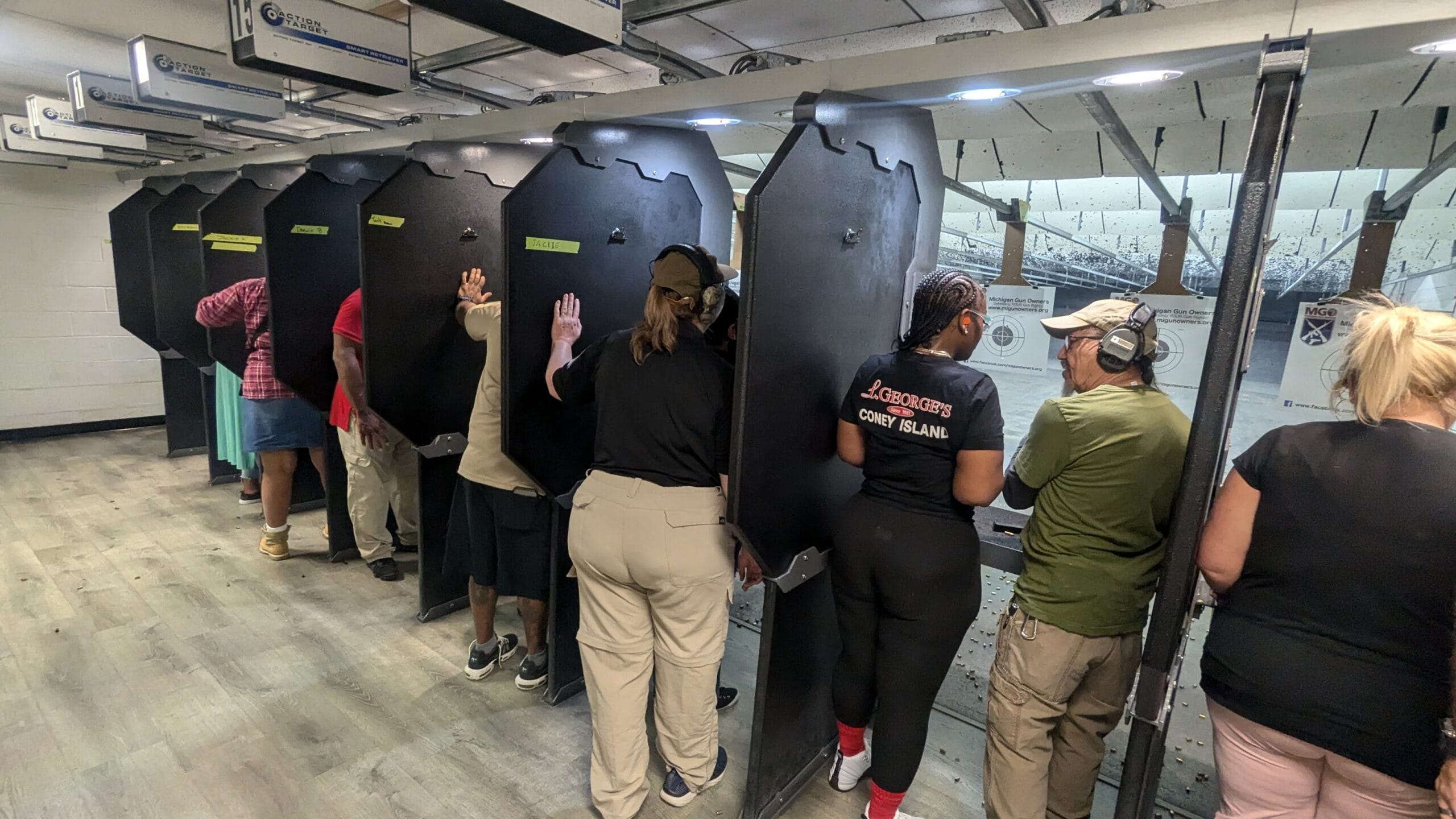 Ladies shooting event photo